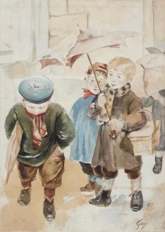 A scola anche con la neve